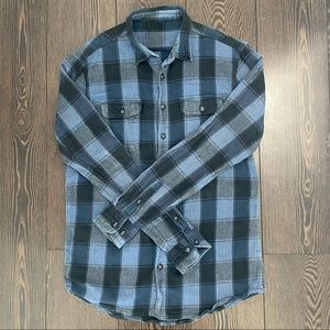 Urban Renewal Vintage Oversized Heavy Weight Flannel Shirt